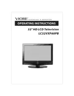 VIORE LC32VXF60PB Manual предпросмотр