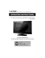 Preview for 1 page of VIORE LCD32VH56 Manual