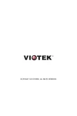 Предварительный просмотр 20 страницы Viotek GFT27DB User Manual