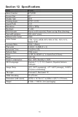 Preview for 16 page of Viotek NFI29CB User Manual