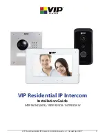 Vip-Vision INTIPMONDB Installation Manual предпросмотр