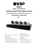 Vip-Vision NVR4PROPACK Quick Installation Manual предпросмотр