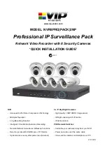 Preview for 1 page of Vip-Vision NVR8PRO(PACK)2NP Quick Installation Manual