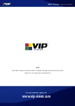 Предварительный просмотр 20 страницы Vip-Vision SLR-A75 Series Installation Manual