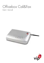 VIP Officebox Call&Fax User Manual предпросмотр