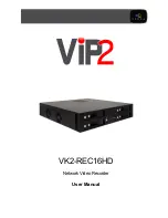 Предварительный просмотр 1 страницы Vip2 VK2-REC16HD User Manual