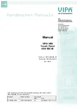 Preview for 1 page of VIPA 606-1BC40 Manual