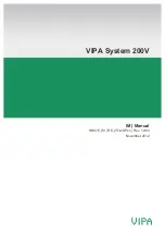 VIPA IM 253 DP Series Manual предпросмотр