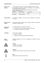 Предварительный просмотр 6 страницы VIPA IM 253 DP Series Manual