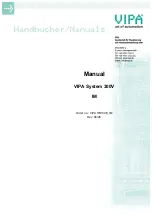 VIPA System 300V Instruction Manual предпросмотр