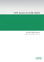 VIPA System SLIO IM 053DN Manual preview