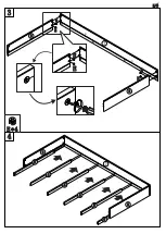 Предварительный просмотр 5 страницы VIPACK COCOON TIPI UNDERBED 90 WHITE Assembly Instructions Manual