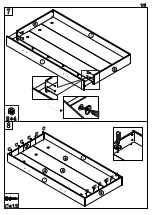 Предварительный просмотр 7 страницы VIPACK COCOON TIPI UNDERBED 90 WHITE Assembly Instructions Manual