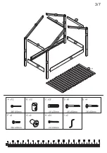 Preview for 3 page of VIPACK DALLAS BED ZH 90x200 Assembly Instructions Manual