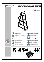 Предварительный просмотр 1 страницы VIPACK DREAM LIBRARY KIBI 8014 Assembly Instructions Manual