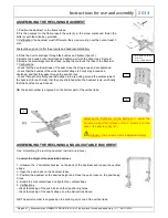 Preview for 5 page of VIPAMAT HIPPOCAMPE LEISURE Instructions For Use And Assembly