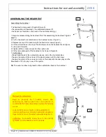 Preview for 7 page of VIPAMAT HIPPOCAMPE LEISURE Instructions For Use And Assembly