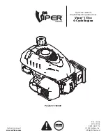 Предварительный просмотр 1 страницы Viper 18600 173CC Operator'S Manual