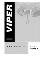 Предварительный просмотр 1 страницы Viper 4708V Owner'S Manual