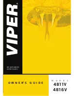 Предварительный просмотр 1 страницы Viper 4811V Owner'S Manual