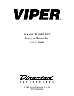 Viper 5901 Owner'S Manual preview