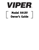 Viper 591XV Owner'S Manual preview