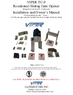 Viper TC-9 Installation And Owner'S Manual preview