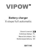 VIPOW BAT1140 Owner'S Manual preview