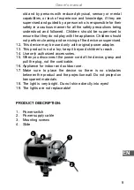 Предварительный просмотр 9 страницы VIPOW ZAR0442 Owner'S Manual