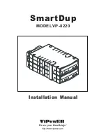 VIPowER SmartDup VP-8220 Installation Manual предпросмотр