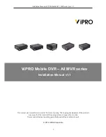 Предварительный просмотр 10 страницы Vipro MVR series Quick Manual