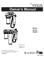 Viqua IHS10-D4 Owner'S Manual предпросмотр