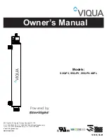 Viqua S2Q-PV Owner'S Manual предпросмотр