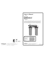 Предварительный просмотр 1 страницы Viqua UVMax DWS11-A Owner'S Manual