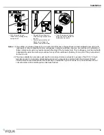 Предварительный просмотр 9 страницы Viqua VH200-F10 Owner'S Manual