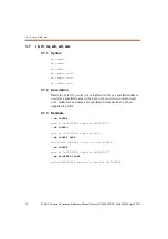 Preview for 42 page of VIRATA ATMOS Console Command Reference Manual