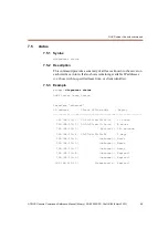 Preview for 99 page of VIRATA ATMOS Console Command Reference Manual