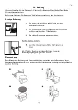 Предварительный просмотр 74 страницы Virax 050111 Instruction Manual