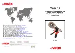 Virax 252900 Instructions For Use Manual предпросмотр