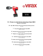 Virax VIPER M20+ User Manual предпросмотр