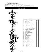 Предварительный просмотр 17 страницы VIRCO PTH106-SS Installation & Operating Instructions Manual