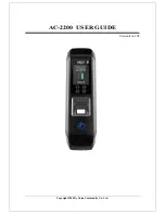 VIRDI AC-2200 User Manual preview