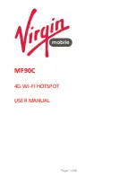 Предварительный просмотр 1 страницы Virgin MF90C User Manual