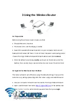 Preview for 9 page of Virgin Mini WiFi Modem User Manual