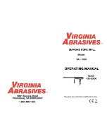 virginia abraives VA-CD3 Operating Manual preview