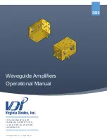 Virginia Diodes VDI12.0AMP0067-20-20 Operational Manual preview