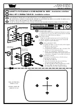 Viro WALL KEY COMBINATION BOX Installation And Use Manual preview