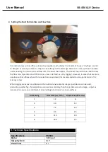 Preview for 10 page of VIROSMART VS-500 ULV User Manual