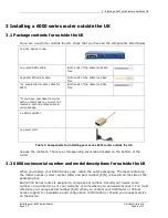 Предварительный просмотр 8 страницы virtual access 6000 Series Installation Manual