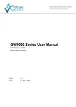 virtual access GW1032 User Manual предпросмотр